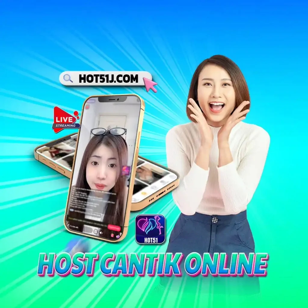 Hot51 APK Terbaru 2026 - Live Streaming Indonesia No.1 Host Cantik & Hiburan Interaktif